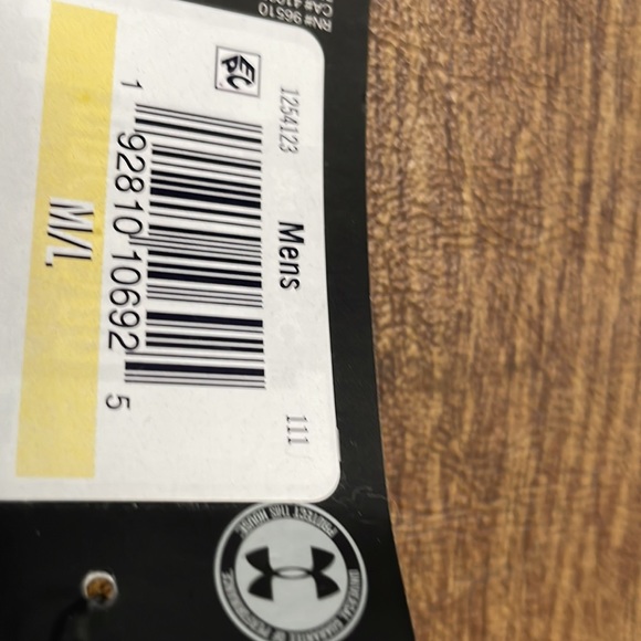 Two under armor fitted hats. Both M/L and NWT: - Picture 5 of 7